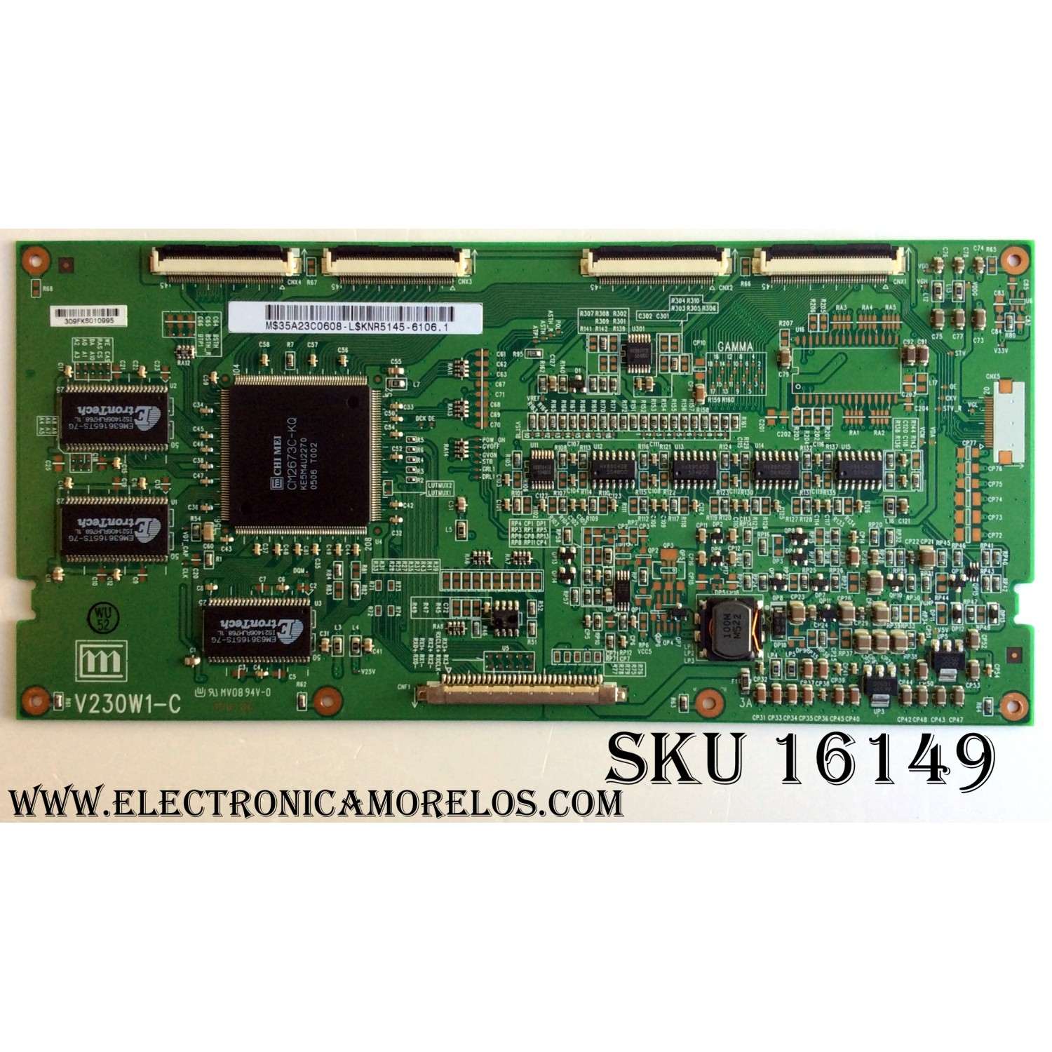 T-CON / SAMSUNG 35-A23C0608 / V230W1-C / 35A23C0608 / PANEL V230W1-L02 REV.C2 / V460H1-LH5 C.1 / MODELO LNR237WX/XAA 
