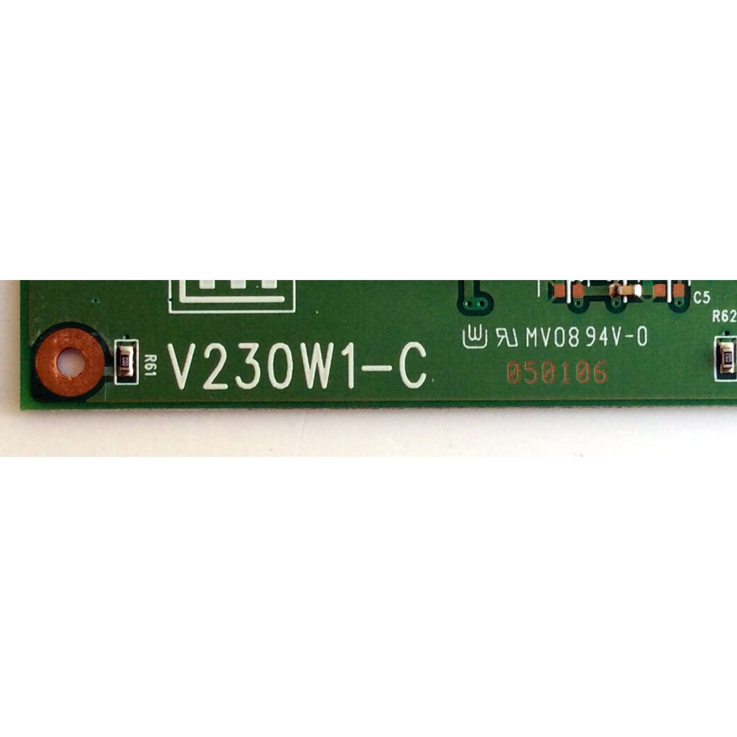 T-CON / SAMSUNG 35-A23C0608 / V230W1-C / 35A23C0608 / PANEL V230W1-L02 REV.C2 / V460H1-LH5 C.1 / MODELO LNR237WX/XAA  - Imagen 2