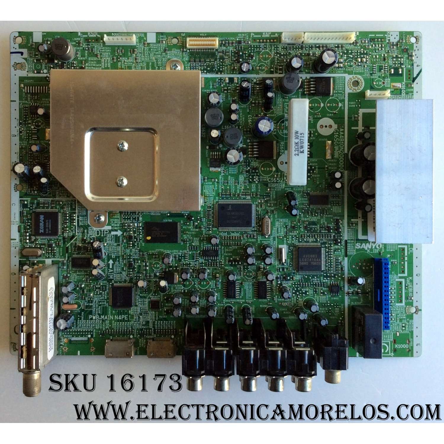 MAIN / SANYO 1AA4B10N20000 N3HL / 1AA4B10N20000 / MSB2MM203 / PANEL T315XW02 V.C01 / MODELO DP32647 P32647-04