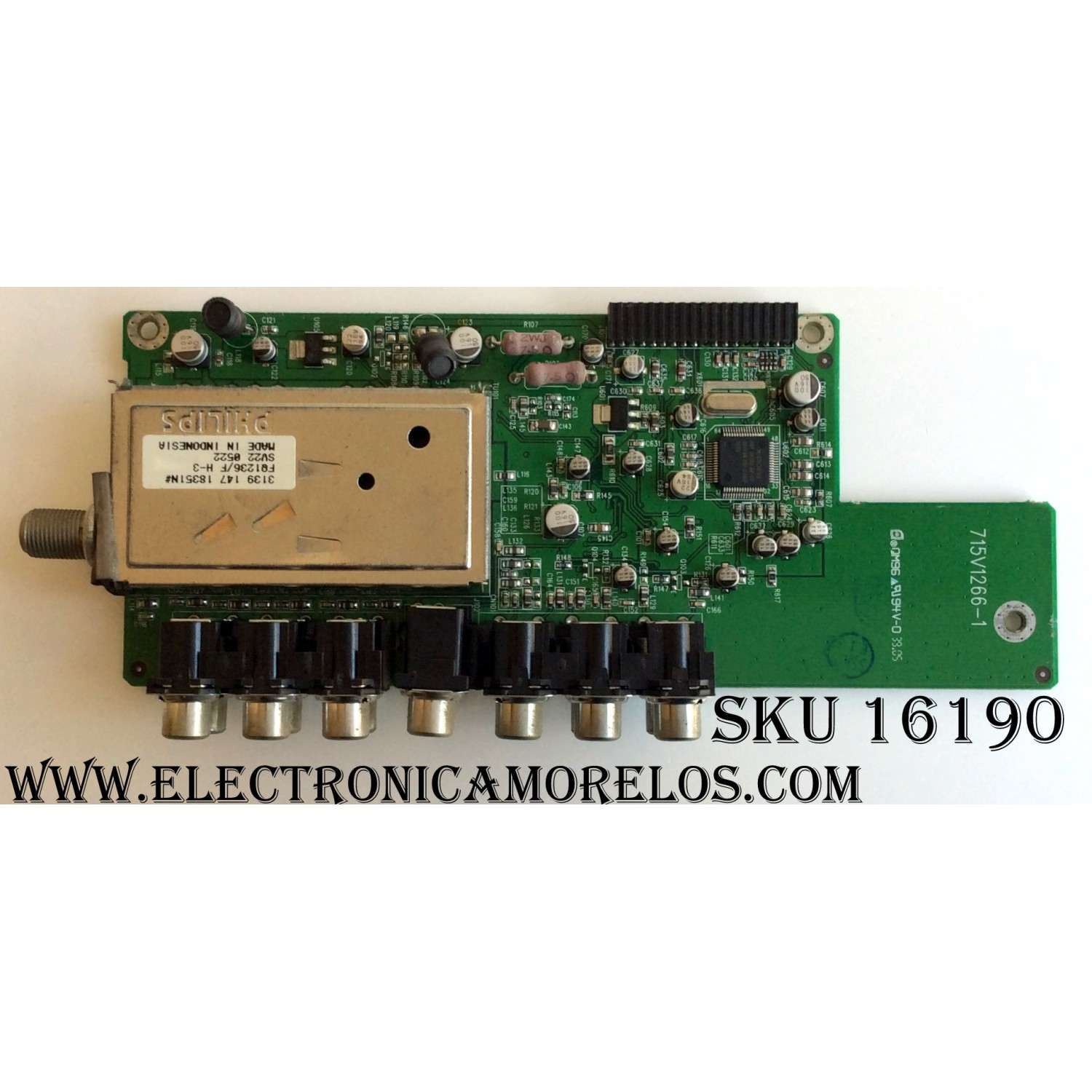 MAIN PARA MONITOR HP / NUMERO DE PARTE GHACBHP025 / 715G4455-M01-000-004C  / 1743265M0816 / PANEL LM200WD3 (TL)(A1) / MODELO HSTND-3131-A / MODELO 20''