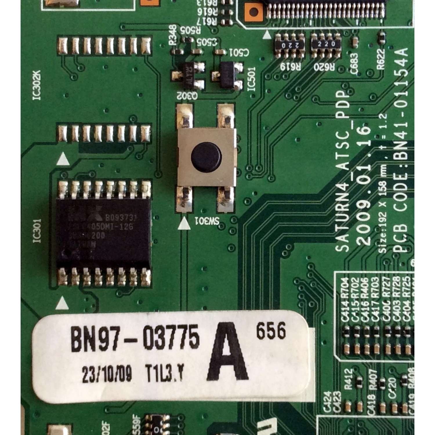 MAIN / SAMSUNG BN96-12139A / BN41-01154A / BN97-03775A / PARTE SUSTITUTA BN94-02849A / PANEL S50FH-YB03 / MODELO PN50B550T2FXZA - Imagen 2