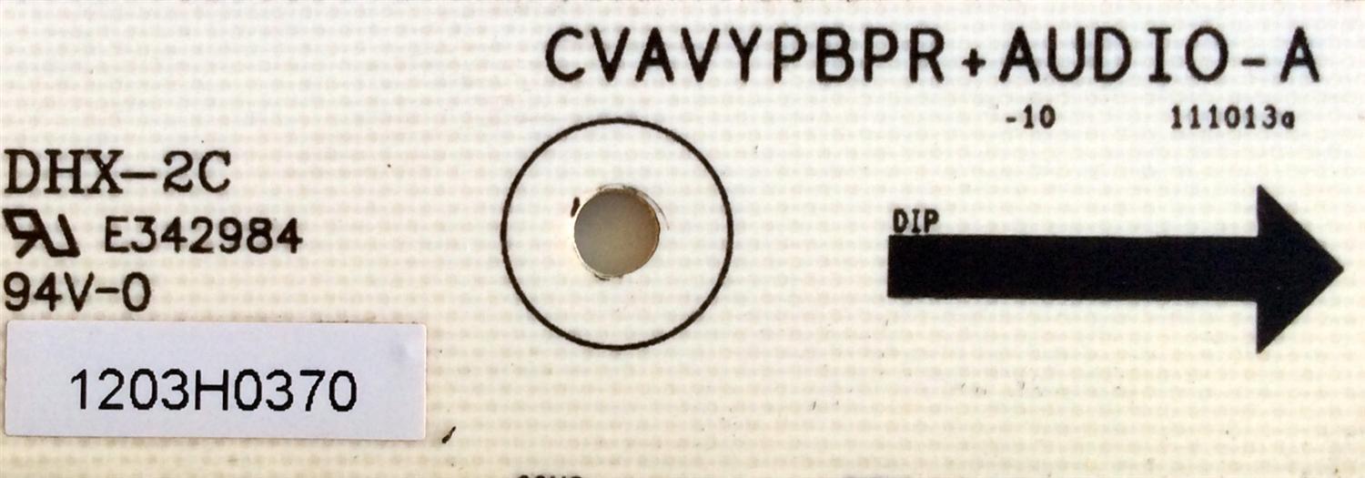 MAIN / APEX 1203H0385A / CV318H-X / 1203H0370 / CVAVYPBPR+AUDIO-A / DHX-2C / MODELO LD3288T	 - Imagen 3