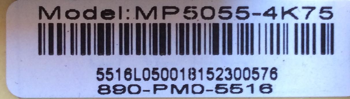 FUENTE DE PODER / WESTINGHOUSE 890-PM0-5518 / MP5055-4K75 / MODELO WE55UC4200 TW-02001-A055I / ELEMENT ELEFT556 H5A3M / ELEFT556 H5A4M / ELEFT556 H5G0M / ELEFT556 H5G1M / ELEFT556 H5G2M / PANEL T550-0DH-ELED(VER 2.G) / LA550QVNOA - Imagen 2