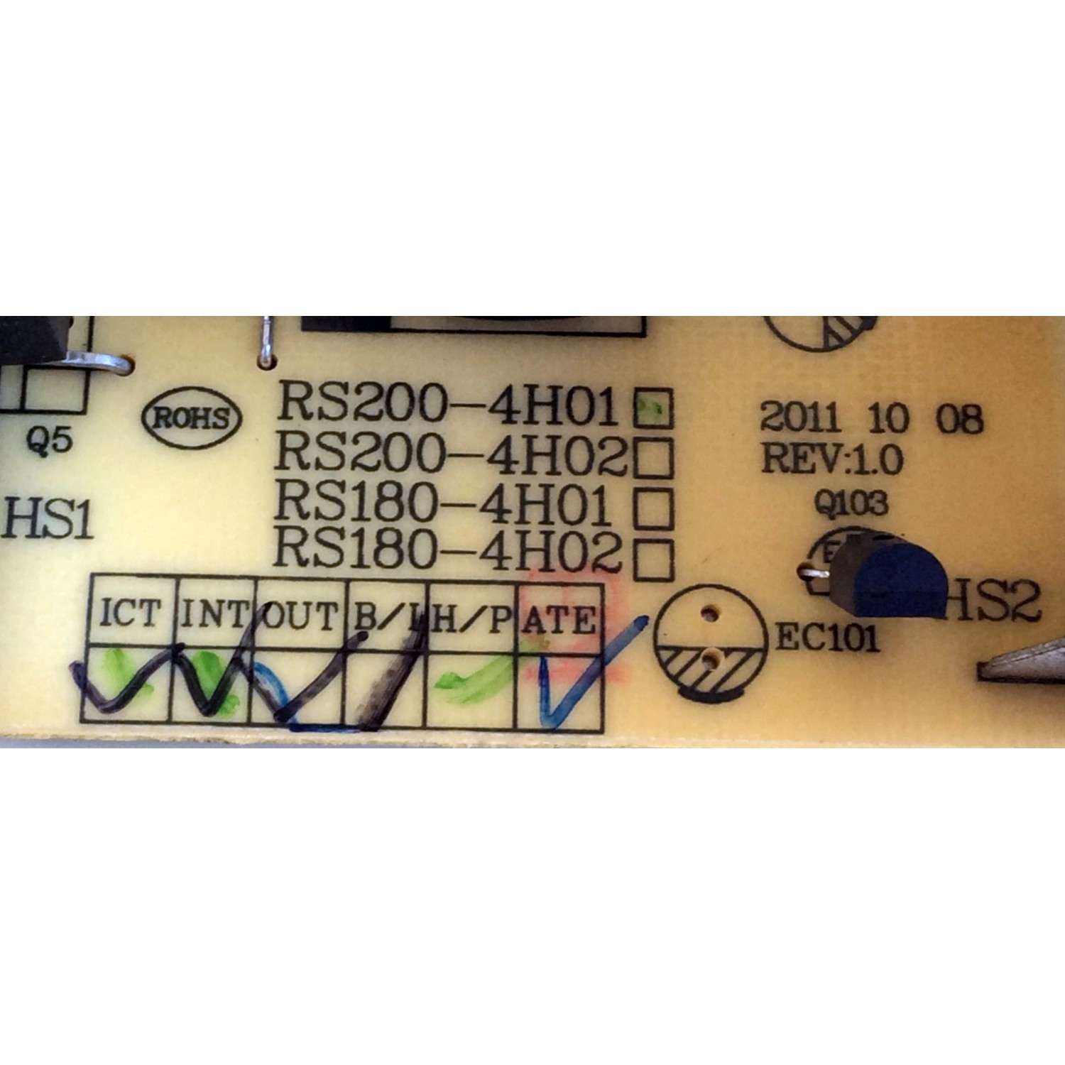 FUENTE DE PODER / RCA RE46HQ2000 / RS200-4H01 / RS123400A / MODELO 40LA45RQ / 42LB45RQ - Imagen 3