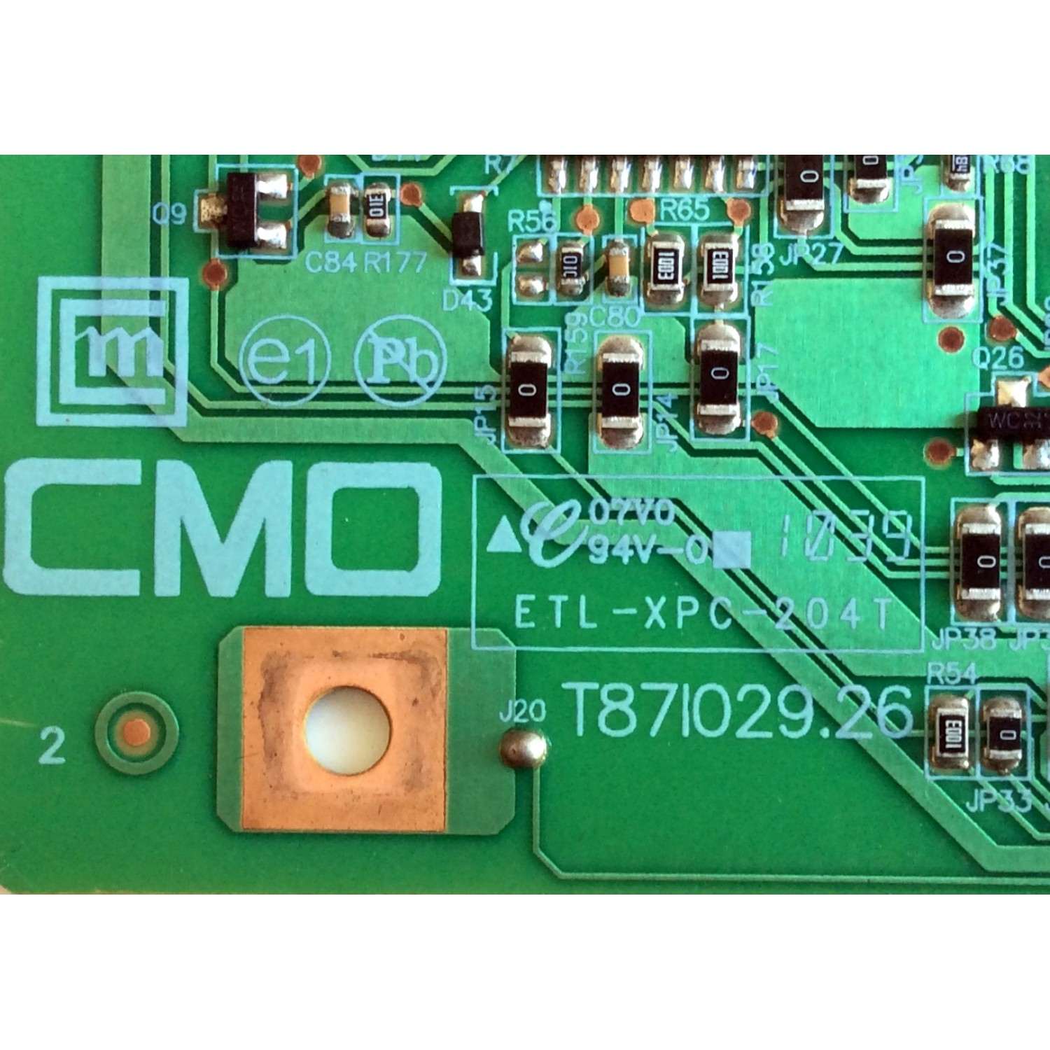 BACKLIGHT INVERTER / TOSHIBA 27-D042850 / T87I029.26 / 75021314 / PANEL V315B5-L12 Rev.C1 / MODELOS 32DT1U / 32C110U / 32C100U2 / 32CV100U - Imagen 3