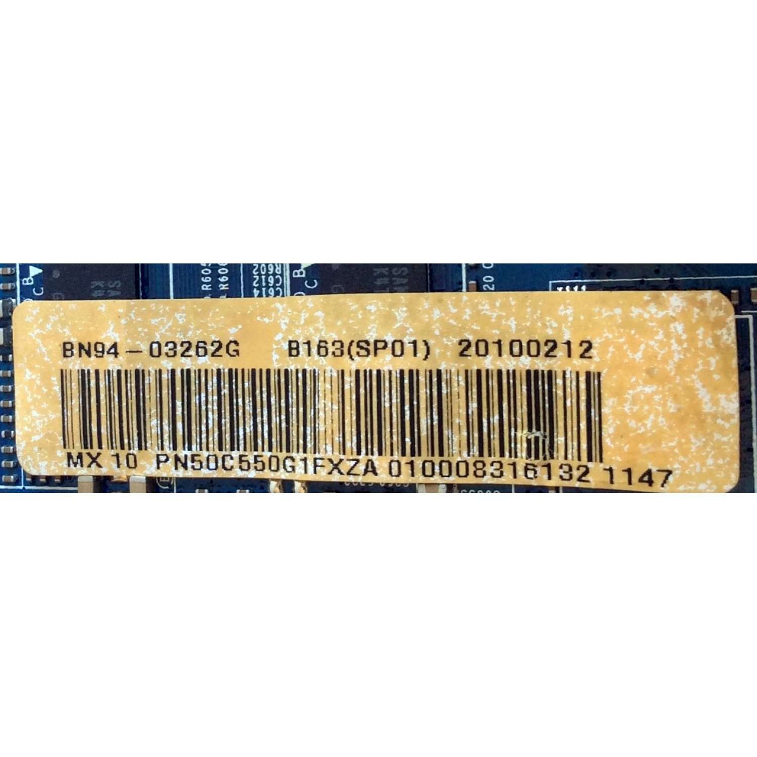 MAIN PARA TV  SAMSUNG NUMERO DE PARTE  BN94-03262G / BN41-01344A / SUSTITUTAS BN96-14713A / BN94-03775B / BN96-15072A / PANEL`S S50FH-YB06 / S50FH-YD04 / MODELO PN50C550G1FXZA - Imagen 4