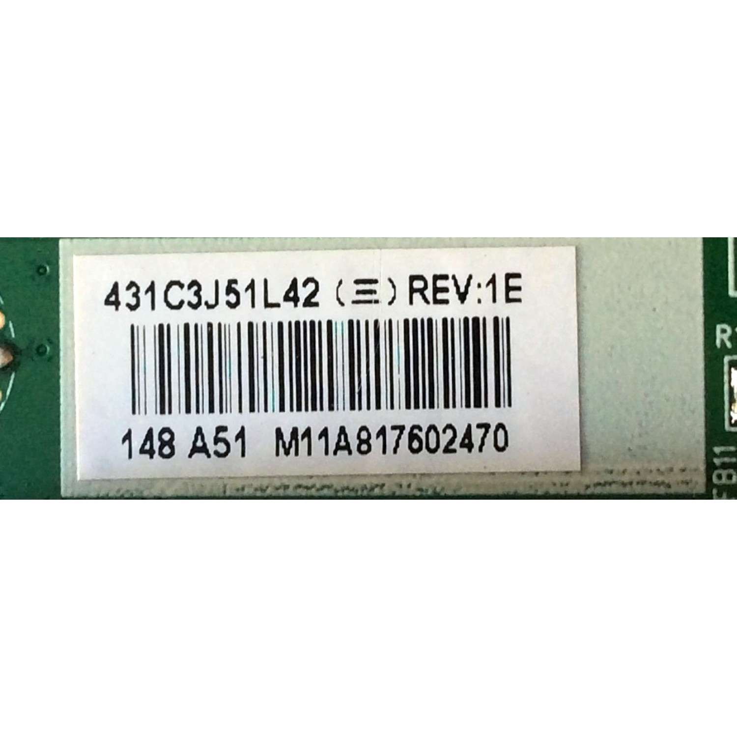MAIN ORIGINAL PARA TV TOSHIBA / NUMERO DE PARTE 431C3J51L42 / 461C3J51L42 / 75026847 / STJ32T / 461C3J51L42 REV:1E TJ32T / VTV-L32709 REV:1A / STJ32T VTV-L32709 REV:1A / PANEL LTA320AP05 D02 / MODELO 32C110U1 - Imagen 5