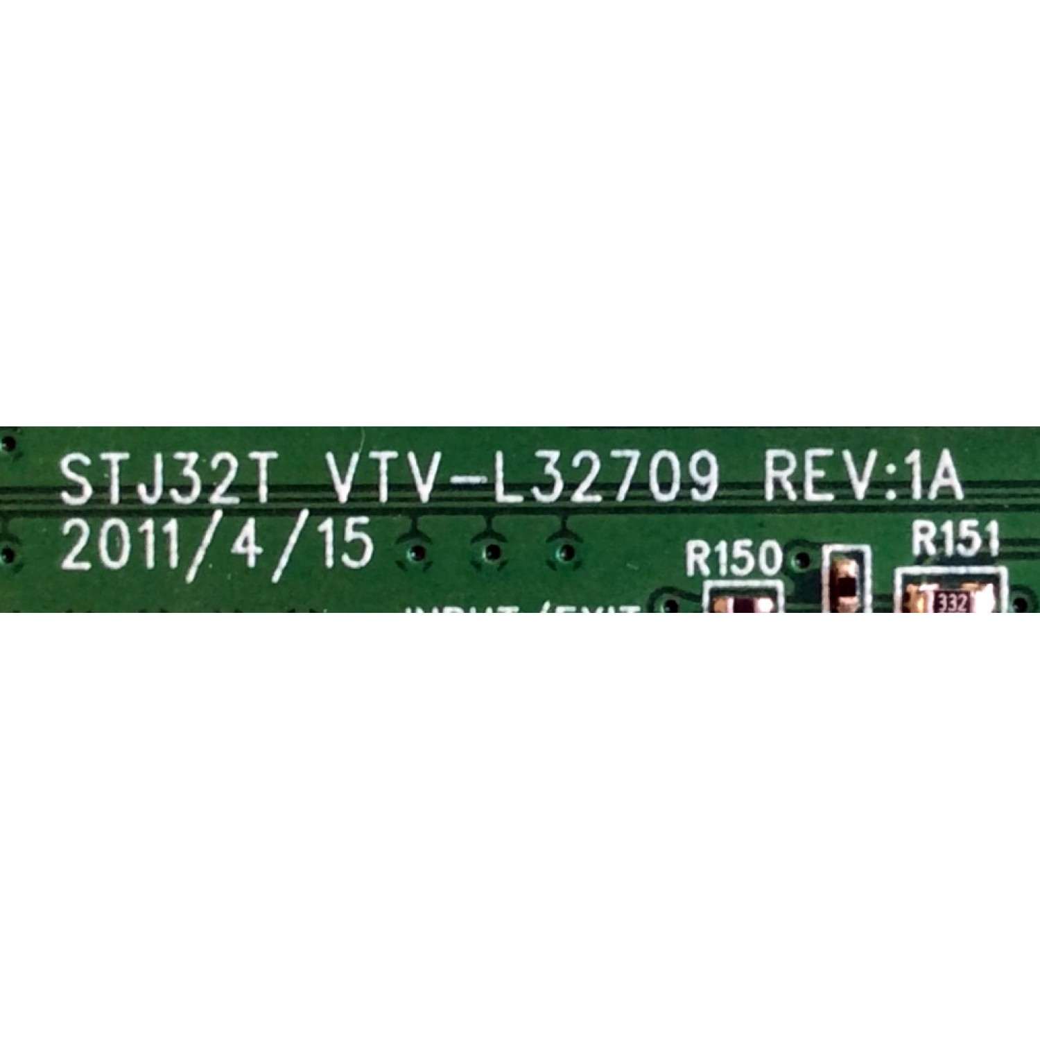 MAIN ORIGINAL PARA TV TOSHIBA / NUMERO DE PARTE 431C3J51L42 / 461C3J51L42 / 75026847 / STJ32T / 461C3J51L42 REV:1E TJ32T / VTV-L32709 REV:1A / STJ32T VTV-L32709 REV:1A / PANEL LTA320AP05 D02 / MODELO 32C110U1 - Imagen 3