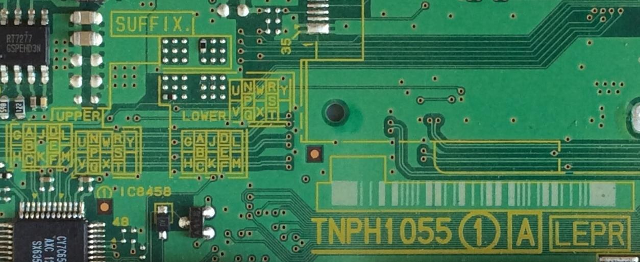 MAIN / PANASONIC TXN/A1UWUUS / TNPH1055UC / TNPH1055 / MODELO TC-L55WT60 / PANEL YLV5523N	 - Imagen 2