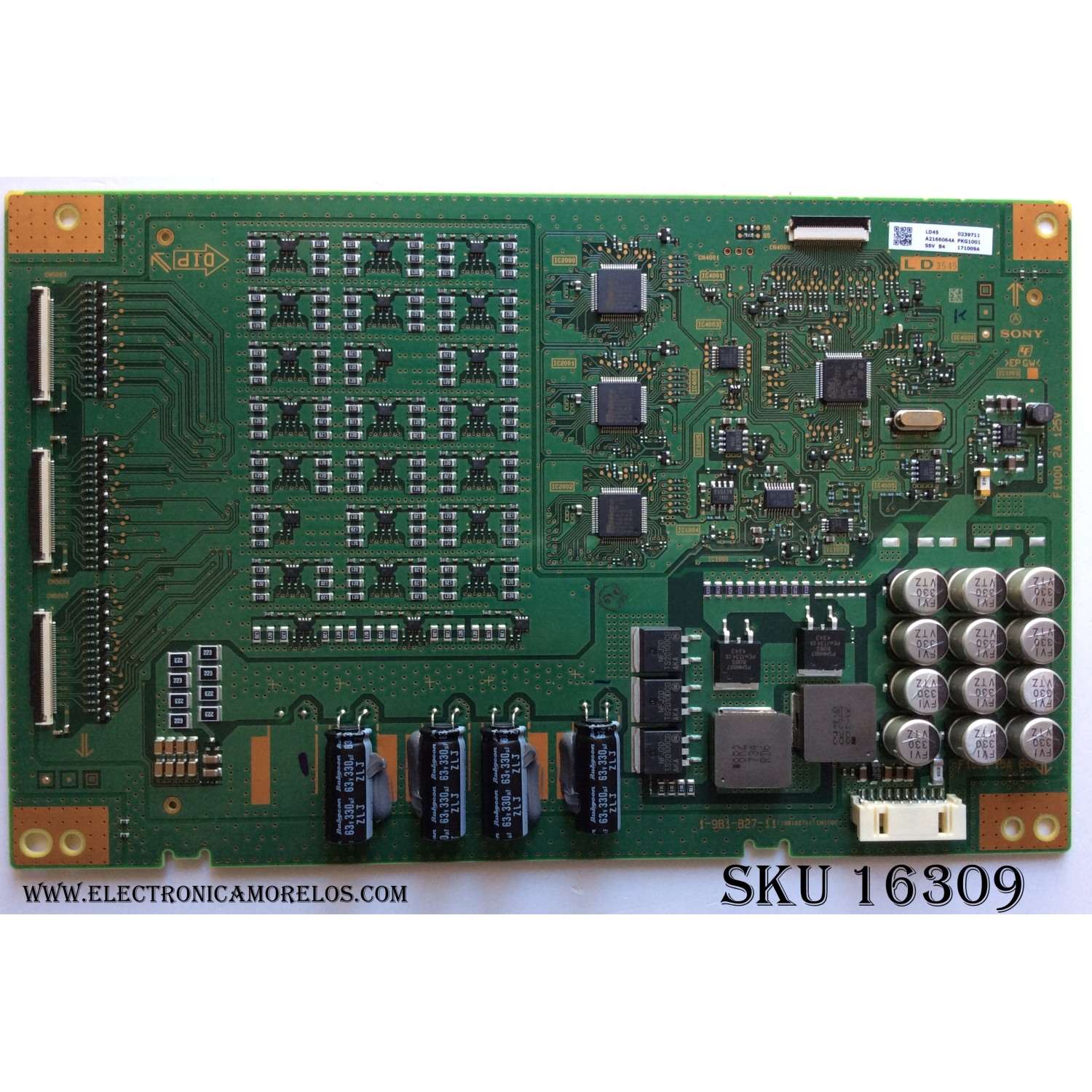 LED DRIVER / SONY A-2170-128-A / A2166064A / 1-981-827-11 / SUSTITUTA A-2170-128-B / MODELOS XBR-65X900E / XBR65X900E /  XBR-65X905E / XBR65X905E / XBR-65X907E / XBR65X907E / PANEL YD7S650DND01B	