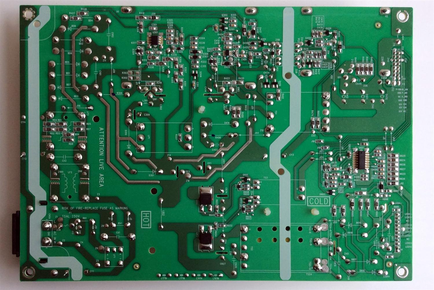 FUENTE PARA TV TCL / NUMERO DE PARTE 08-L141WA2-PW220AB / 40-L141H4-PWG1CG / PANEL LVU485ND1L / LVU490ND1L /  LVU550ND1L / MODELOS 49S405TAAA / 49S405TABA / 49S403TBAA / 49S403TCBA / 55S403 / 55S405TBCA / 55S405TKAA / 55S405TBBA / 55S401LDAA / 55S403TFAA - Imagen 2