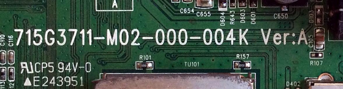 MAIN / VIZIO CBPFTQBCB2K026 / TQBCB2K026 / 715G3711-M02-000-004K / Ver:A / PANEL TPM215HW01 / MODELO E220VA - Imagen 2
