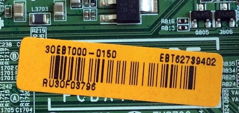 MAIN / LG EBT62739402 / EAX65049107(1.0) / PANEL HC500DUN-VCFP1-11XX / MODELO 50LN5200-UB BUSJLJR - Imagen 2