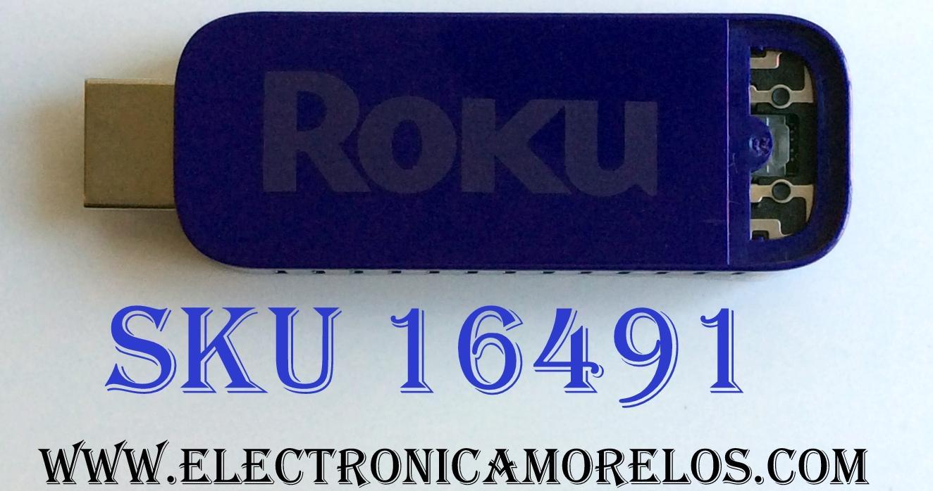 HDMI ROKU PARA TV / HITACHI 1EM59H / 1EM59H003824 / D0:4D:2C:FC:93:19 / PANEL C550F15-E6-H(G4) / MODELO LE55A6R9A