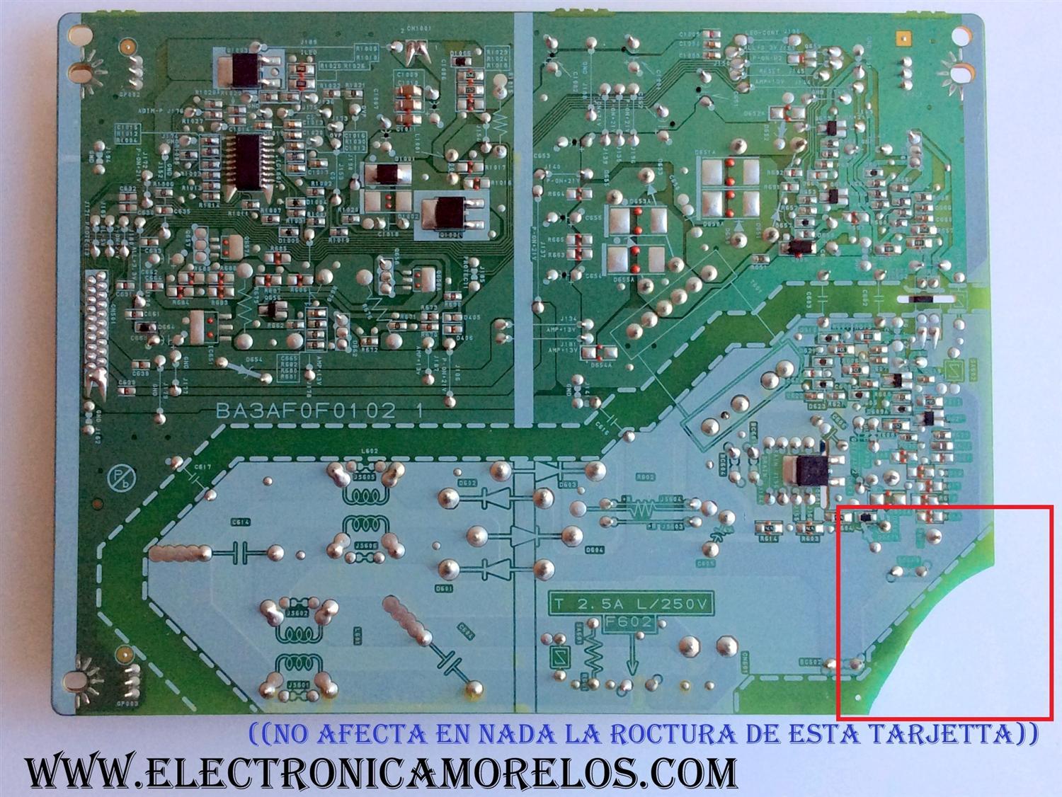 FUENTE DE PODER / MAGNAVOX A3AF0021 / BA3AF0F0102 1 / BA3AF0F0102 2 / SUSTITUTAS A3AFMMPW-001 / A3AFCMPW-001 / PANEL U3FF5XT / MODELOS 32ME303V / F7 ME1 / 32ME303V / F7 ME2 / LF320EM4F ME2 / LF320EM4F ME1 / LF320EM4 ME6 / LF320EM4 ME3 / LF320EM4 ME1 - Imagen 2