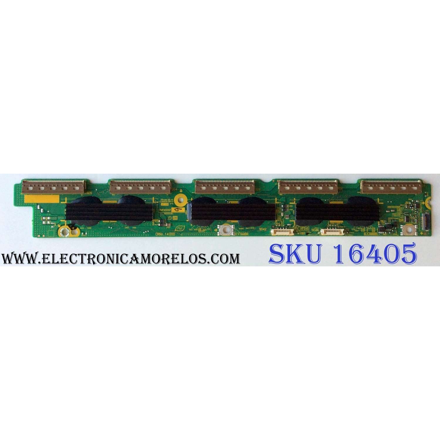 BUFFER / PANASONIC TXNSD1RDUU / TNPA5537 / PANEL MC153FJ153 / MODELOS TC-P60ST50 / TC-P60GT50