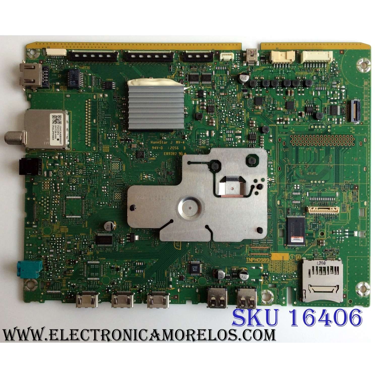 MAIN / PANASONIC TXN/A1RDUUS / TNPH0989UC / TNPH0989 / PANEL MC153FJ1531A / MODELO TC-P60ST50