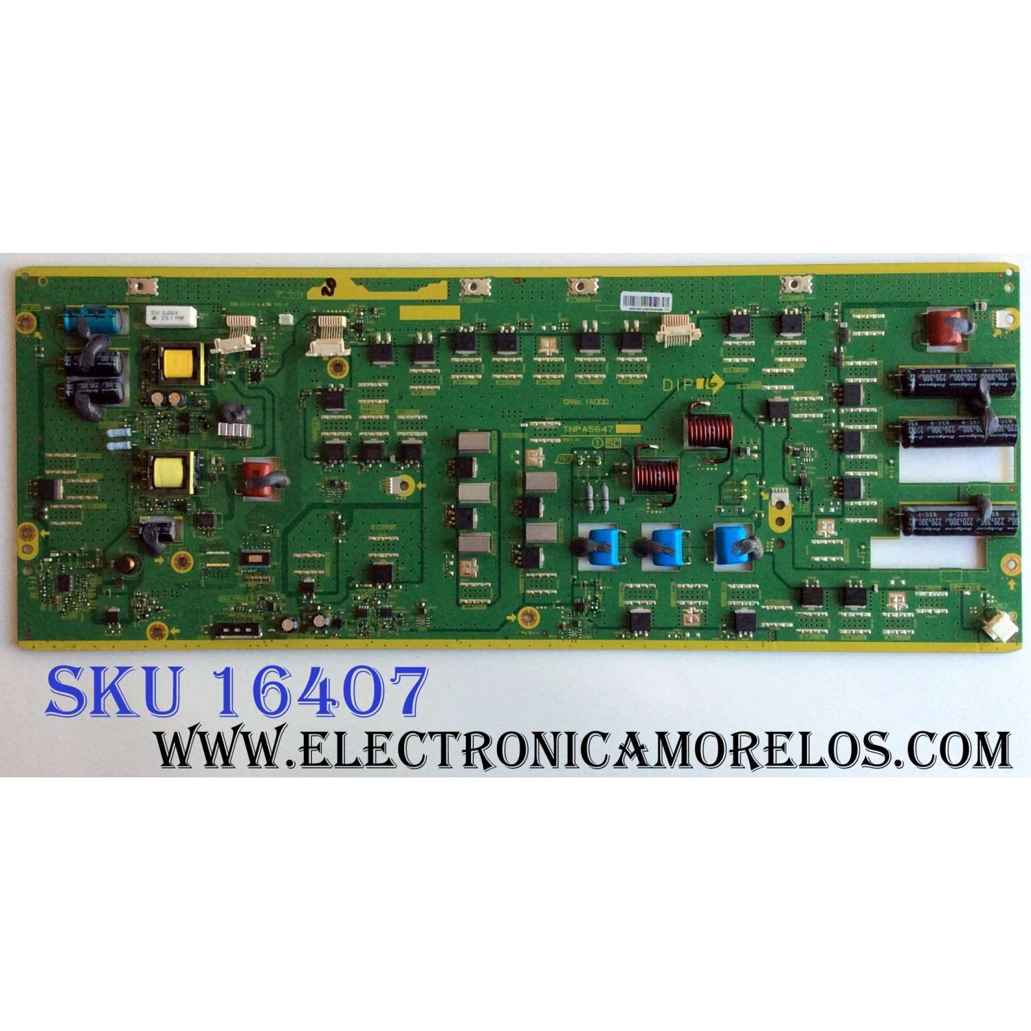 Y-SUS / PANASONIC TXNSC1RDUU / TNPA5647AF / TNPA5647 / PANEL MC153FJ1531A / MODELO TC-P60ST50