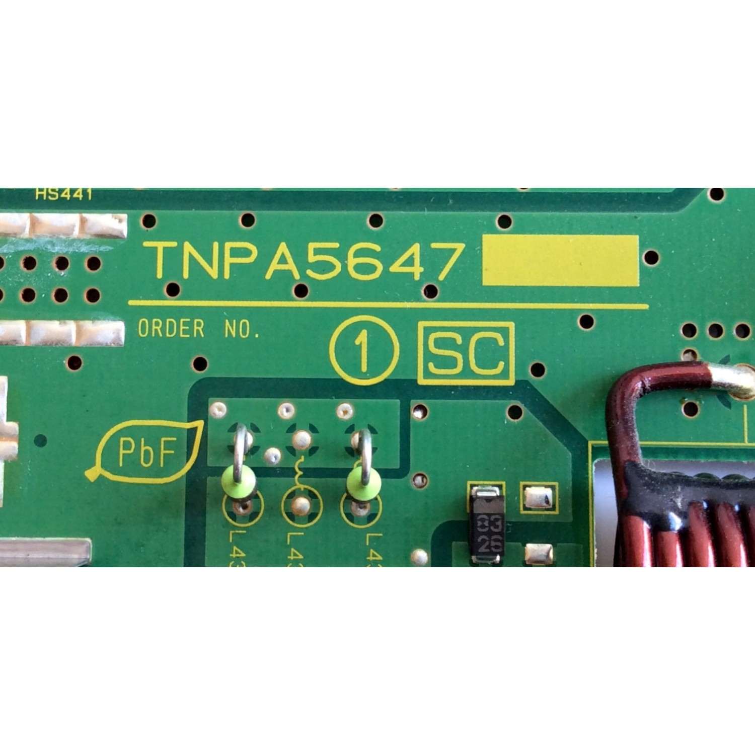 Y-SUS / PANASONIC TXNSC1RDUU / TNPA5647AF / TNPA5647 / PANEL MC153FJ1531A / MODELO TC-P60ST50 - Imagen 3