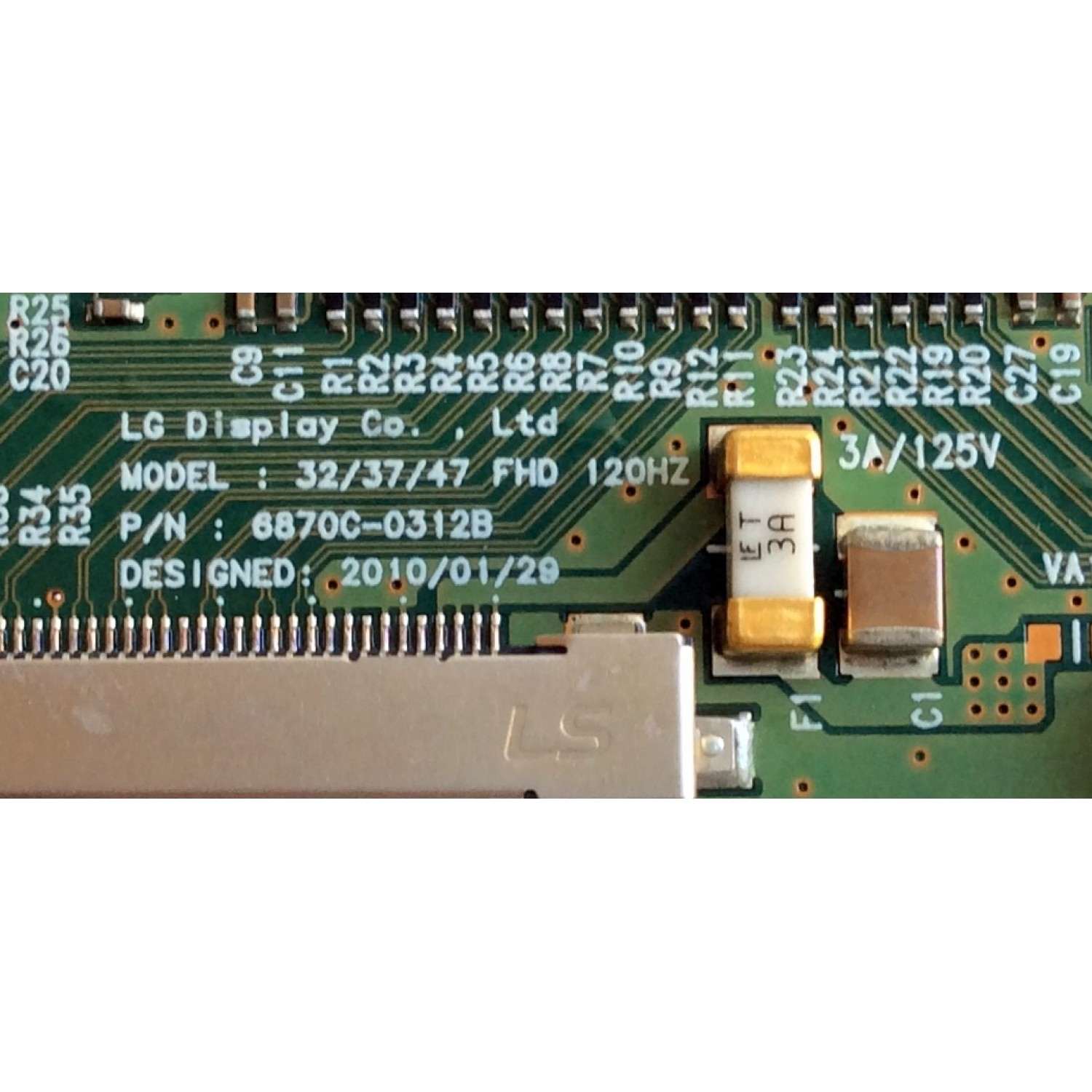 T-CON / VIZIO 6871L-2155C / 6870C-0312B / 2155C / PANEL LC470WUD (SC)(A1) / MODELO E470VA - Imagen 2