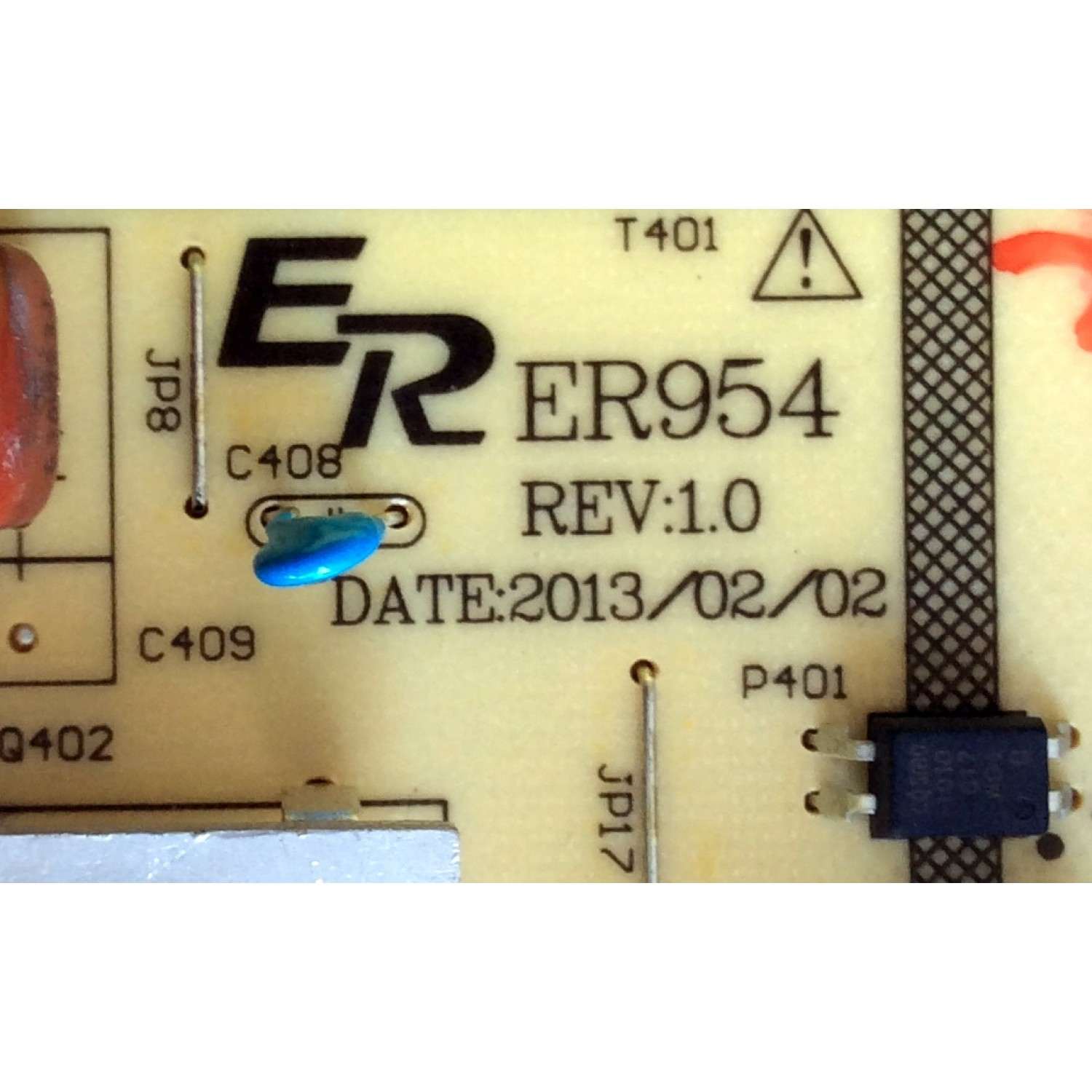 FUENTE DE PODER / RCA RE46ZN1151 / ER954 / REV:1.0 / RE46ZN1151-20130927 / PANEL T500HVN01.0-QYE / MODELO LED50B45RQ - Imagen 3