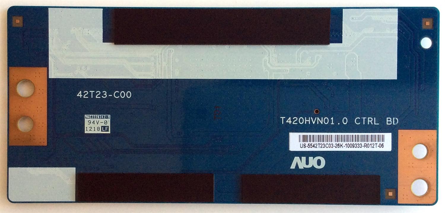 T-CON / VIZIO 55.42T23.C03 / T420HVN01.0 / 5542T23C03  / 42T23-C00 / PANEL T420HVN01.0 / MODELO 42LS5700-UA AUSDLUR / M420SL LAQAMABN	 - Imagen 2