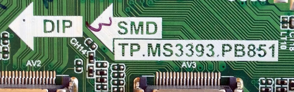 MAIN / FUENTE (COMBO) / UPSTAR Y14090019 / TP.MS3393.PB851 / 22002A0048T-05 / BP32ES8 / P3S14092202 / PANEL BOEI320WX1 / MODELO P32ES8 - Imagen 3