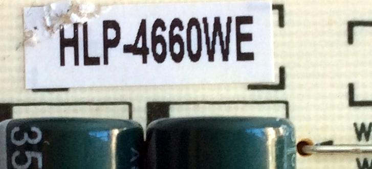 FUENTE DE PODER / 166726 / 166725 / RSAG7.820.5436/ROH / HLP-4660WE / CQC03001003024 / PANEL´S MT5461D01-1 / MT5461D01-3 / MODELO 55T880UW - Imagen 2