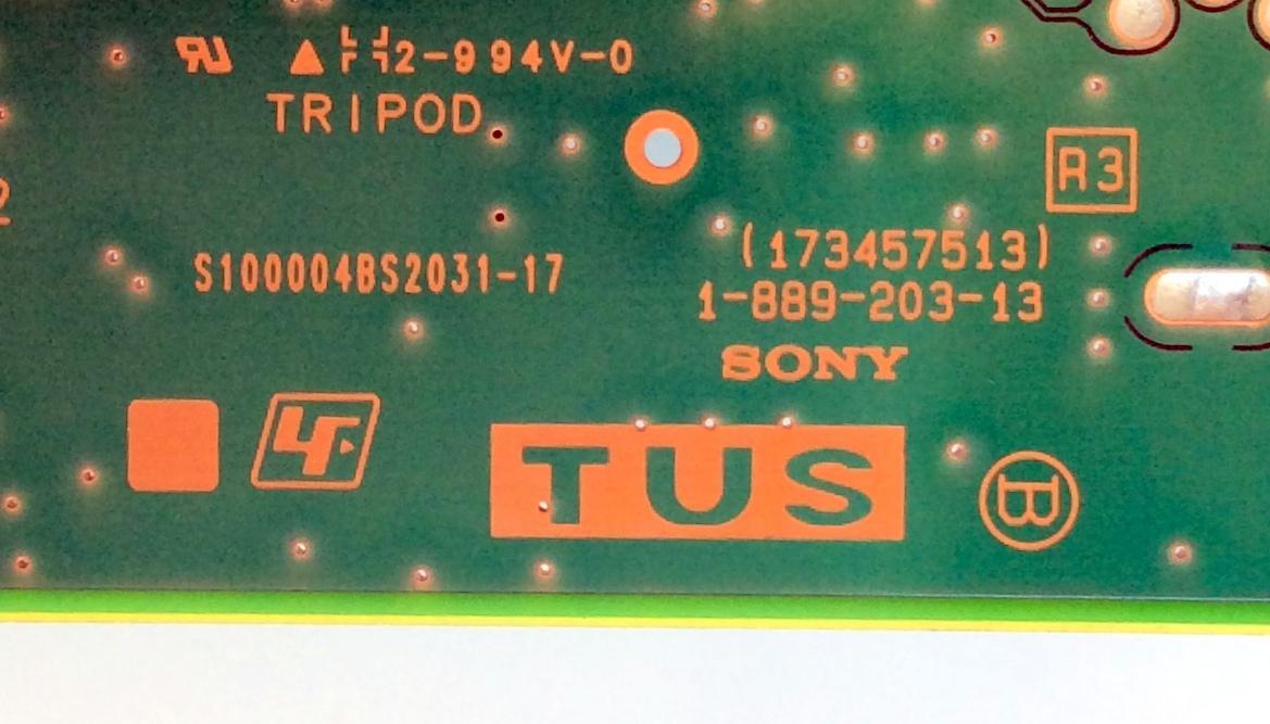 TARJETA TUNER DIGITAL PARA CANALES Y  A/V / SONY 4K 3D / A-1978-738-B / A1978738B / A1978738B 407B / 1-889-203-13 / 173457513 / PANEL SYV4931 / MODELO XBR-49X850B - Imagen 3