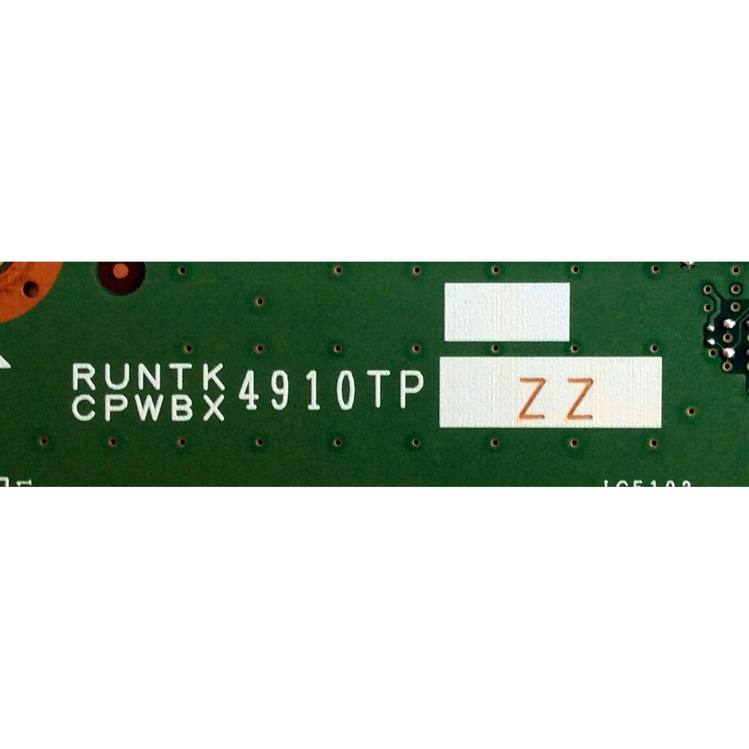 T-CON PARA TV SHARP / NUMERO DE PARTE RUNTK4910TPZZ / CPWBX4910TPZZ / 4910TPZZ / KF778 / XF778WJN2 / QKITPF778WJN2 / QPWBXF778WJN2 / PANEL´S LK600D3GW30Z / LK600D3GW30R / MODELOS LC-60LE830U / LC-60LE831U / LC-60LE832U / LC-60LE835U - Imagen 2