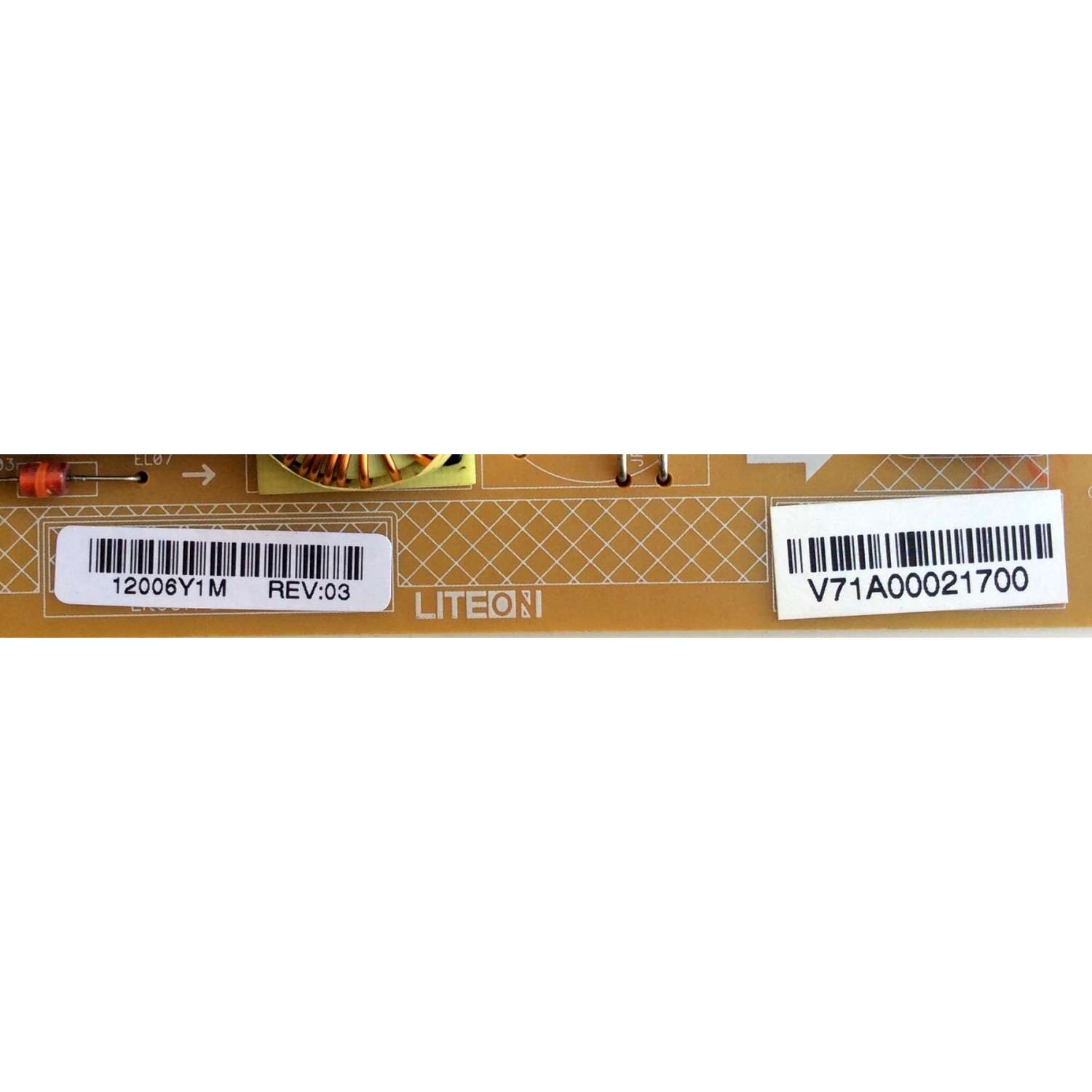 FUENTE DE PODER / TOSHIBA 75022759 / PA-3201-01TS-LF / TC22932D / 787902 / PANEL T460HF02 V.0 / MODELOS 42SL417U / 42TL515U / 46SL417U / 46UL610U - Imagen 4