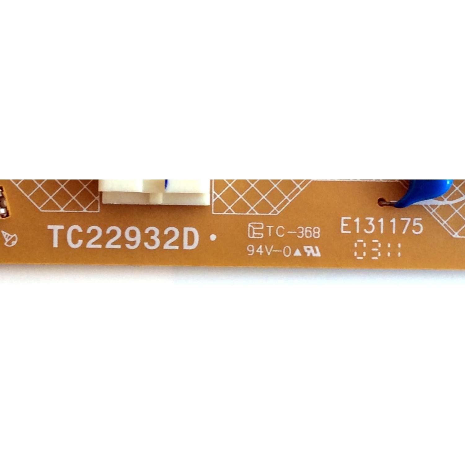 FUENTE DE PODER / TOSHIBA 75022759 / PA-3201-01TS-LF / TC22932D / 787902 / PANEL T460HF02 V.0 / MODELOS 42SL417U / 42TL515U / 46SL417U / 46UL610U - Imagen 2