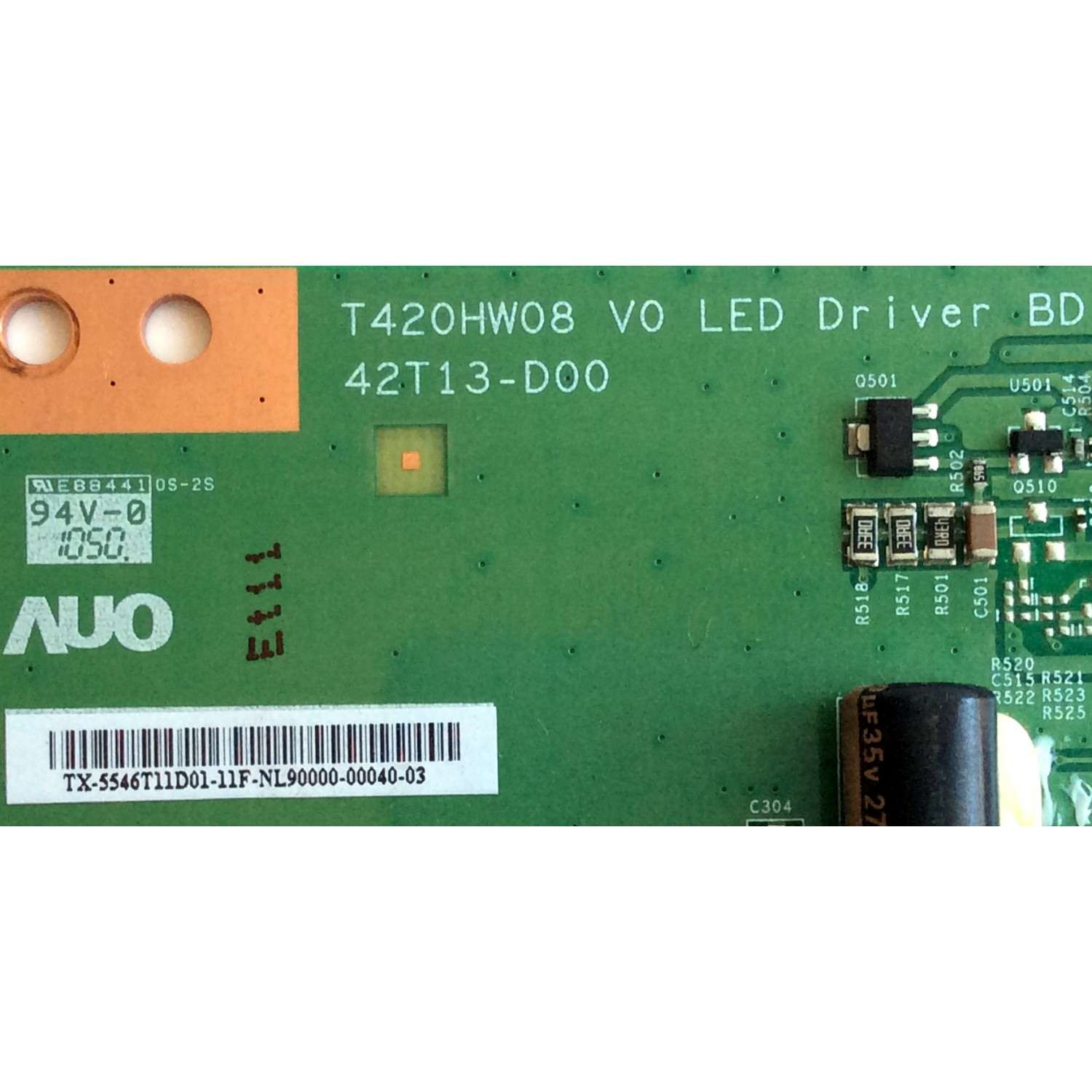 LED DRIVER / TOSHIBA 55.46T11.D01 / T420HW08 V0 / 42T12-D00 / 5546T11D01 / PANEL T460HF02 V.0 / MODELO 46SL417U - Imagen 2