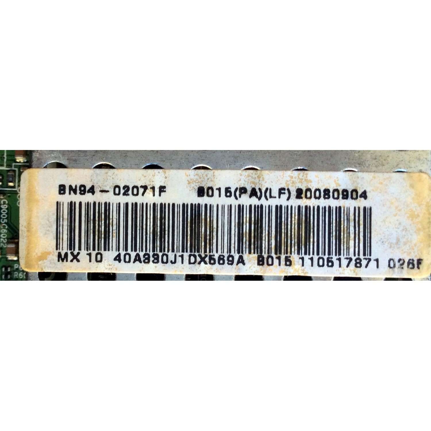 MAIN / SASMUNG BN94-02071F / BN41-00965B / BN97-02463F / PANEL T400XW01 V.6 / MODELOS LN40A330J1DXZX / LN40A330J1DXZA	 - Imagen 4