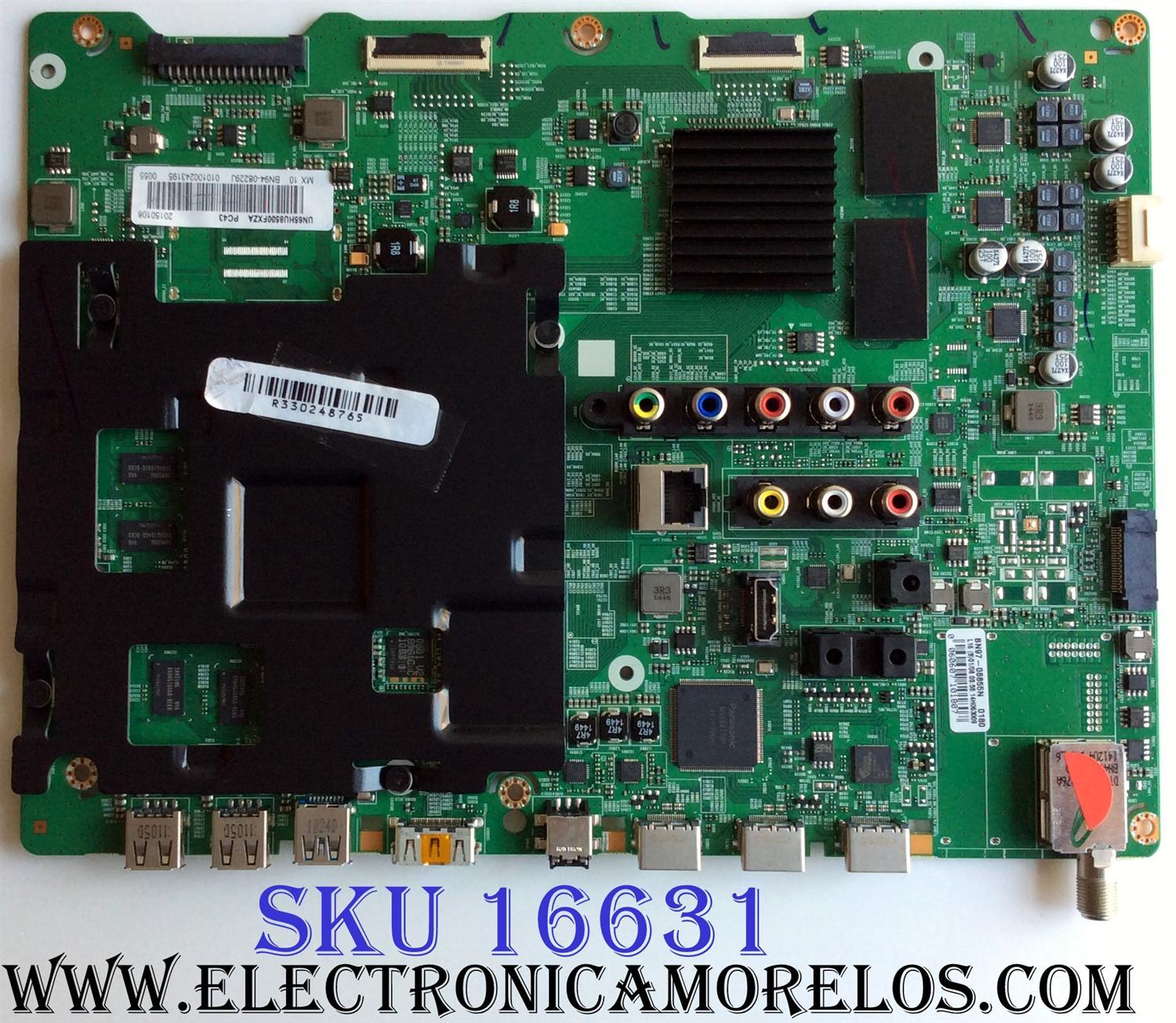 MAIN / SAMSUNG BN94-08229J / BN41-02257B / BN97-08855N / PANEL CY-KH065FSNV2H / MODELOS UN65HU8500FXZA / UN65HU8500FXZA QS06