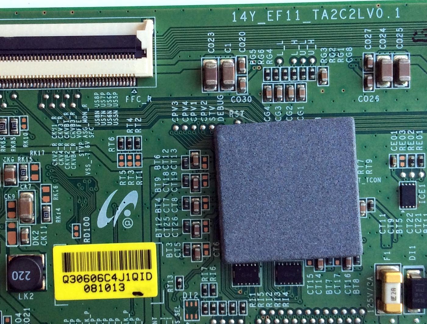 T-CON / HITACHI / LJ94-30606C / 14Y_EF11_TA2C2LV0.1 / 30606C / PANEL´S C550F14-E3-S / LSC550HN01-H01 / LSC550HN01-B01 / HD550DF-B31(010)\S2\BBY\GM\ROH / MODELOS LE55G508 / ELEFT556 H5G0M / DWM55F1G1 / NS-55D420NA16 - Imagen 2
