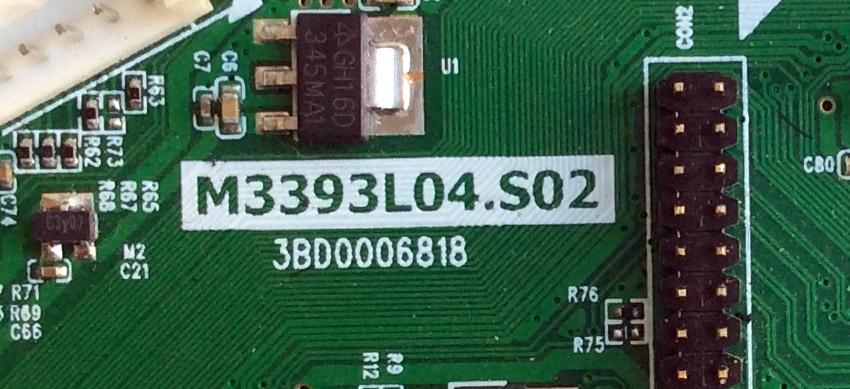 MAIN / PROSCAN AY1413A / M3393L04.S02 / M3393L04.S068.035 / AY1413A110296 / PANEL´S LC320TU3A 01 / LC320TU2A1 / PKD315BA01 / MODELO PLDED3273A-E A1404 - Imagen 3