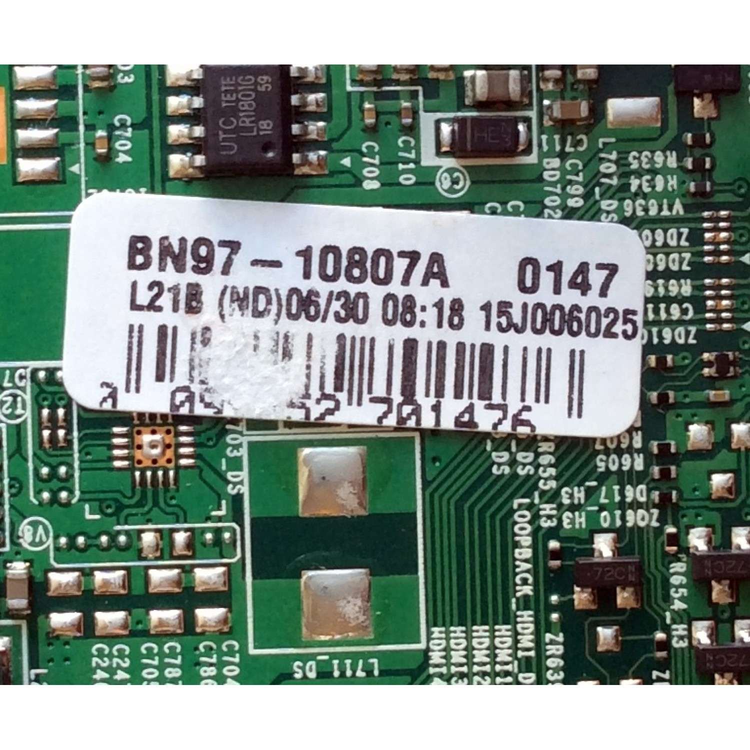 MAIN PARA TV SAMSUNG / NUMERO DE PARTE BN94-08944Q / BN97-10807A / BN41-02353B / BN9408944Q / MODELOS UN75J630D / UN75J6300 / UN75J6300AFXZA / UN75J630DAFXZA - Imagen 4