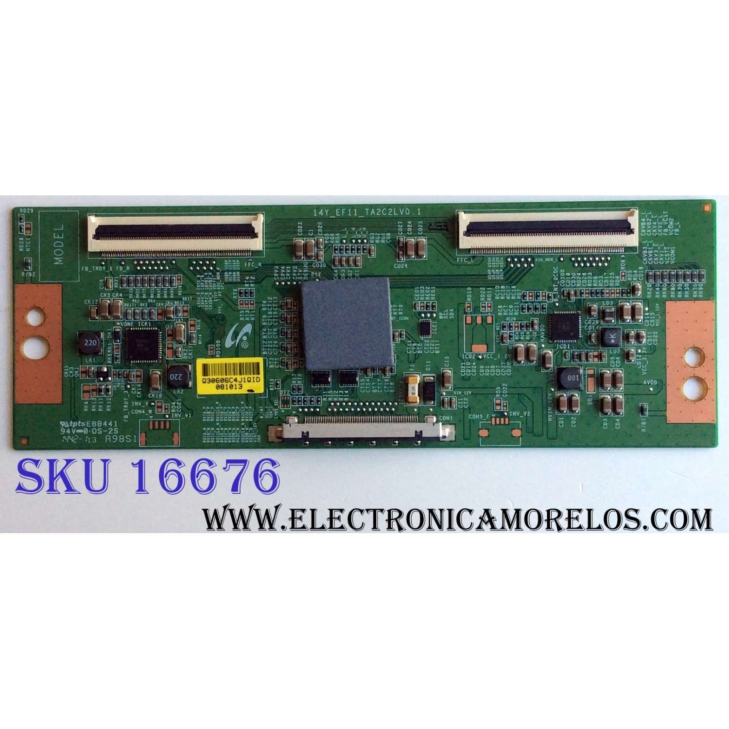 T-CON / HITACHI / LJ94-30606C / 14Y_EF11_TA2C2LV0.1 / 30606C / PANEL´S C550F14-E3-S / LSC550HN01-H01 / LSC550HN01-B01 / HD550DF-B31(010)\S2\BBY\GM\ROH / MODELOS LE55G508 / ELEFT556 H5G0M / DWM55F1G1 / NS-55D420NA16
