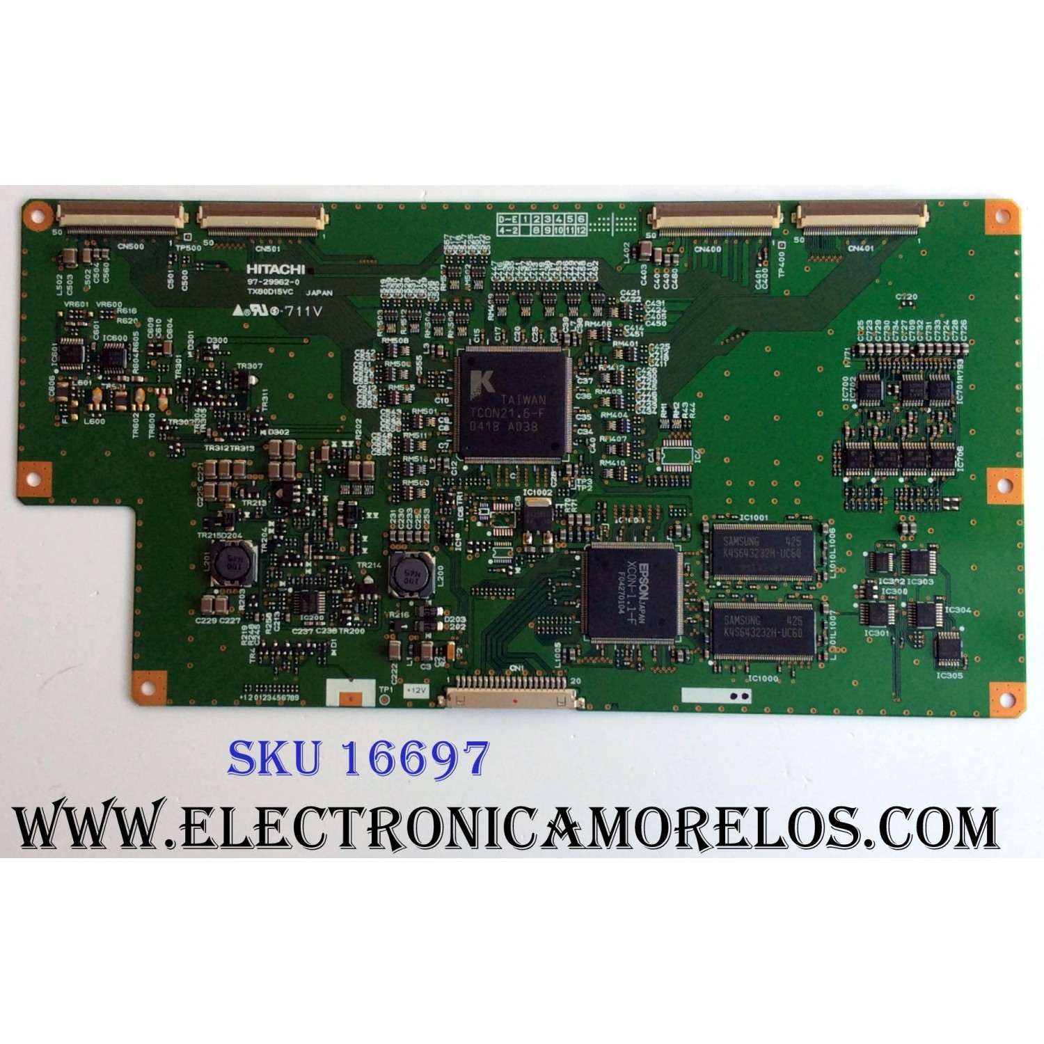 T-CON / PANASONIC 97-29962-0 / TX80D15VC / MODELO TC-32LX300