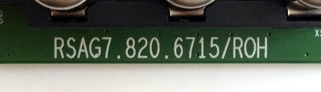 MAIN / HISENSE 215536 / 225536 / RSAG7.820.6715/ROH / HU55K3300UW(1001) / 222485 / PANEL HD550M3U51-TA\S0\GM\ROH / 217120 / MODELO 55H8C - Imagen 2