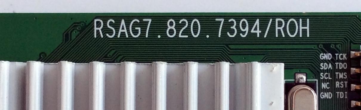 MAIN / HISENSE 214715 / RSAG7.820.7394/ROH / 4DE33026A / 211347 / HU55K305FWR / G1709E0 / 214715 A / PANEL HD550K3F81-TX\S2\GM\ROH / 211065 / MODELO 55H4D - Imagen 2