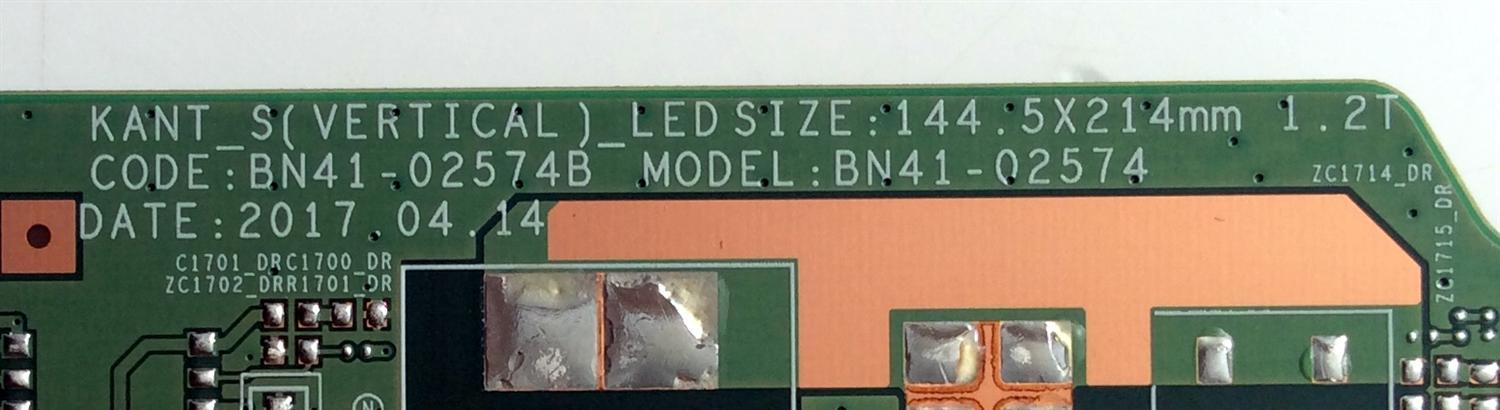 MAIN / SAMSUNG BN94-12049N / BN41-02574B / PANEL CY-JM043BGEV3H JW39 / MODELO UN43M5300AFXZA BB02 - Imagen 3