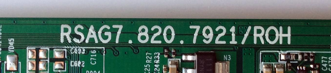 MAIN / HISENSE 226986B / RSAG7.820.7921/ROH / 226989B / 226986 / 226989 / HU50A6100UW(0001) / 3TE50G180685 / TM185H507W / G180676 / PANEL HD500S1U01\S1\GM\CKD\ROH / MODELO 50H6E - Imagen 3