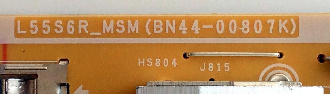 FUENTE SAMSUNG BN44-00807K / PSLF201S09A / BN4400807K / L55S6R_MSM / PANEL CY-GM055HGHV4H / MODELOS UN50MU630D / UN55MU6071 / UN50MU6300 / UN50MU6300FXZA DF09 / UN55MU630D / UN55MU6290 / UN55MU6300 / UN55MU6300 / UN55MU6290 / UN55MU6290FXZA CC09 - Imagen 4