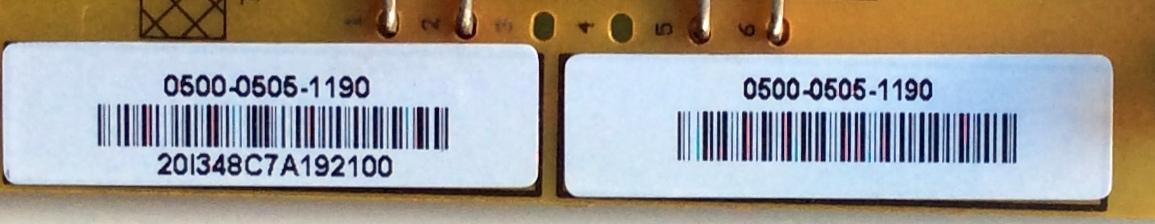 FUENTE DE PODER / JVC 0500-0505-1190 / FSP157-4F01 / 050005051190 / 3BS0325212GP / PANEL LC550EUN (FE)(F1) / MODELO JLE55SP4000 TR1DIA - Imagen 2
