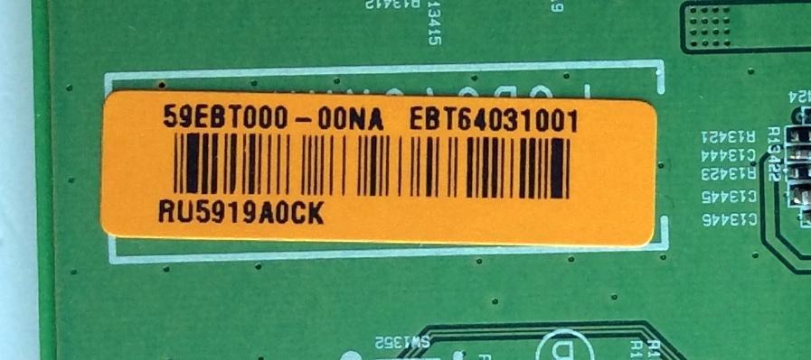 MAIN / LG EBT64031001 / EAX66464302(1.0) / 63475801 / GN576111U / 59EBT000-00NA / PANEL LC550EQE (F4)(M2) / MODELO 55UX340C-UA AUSYMJR - Imagen 2