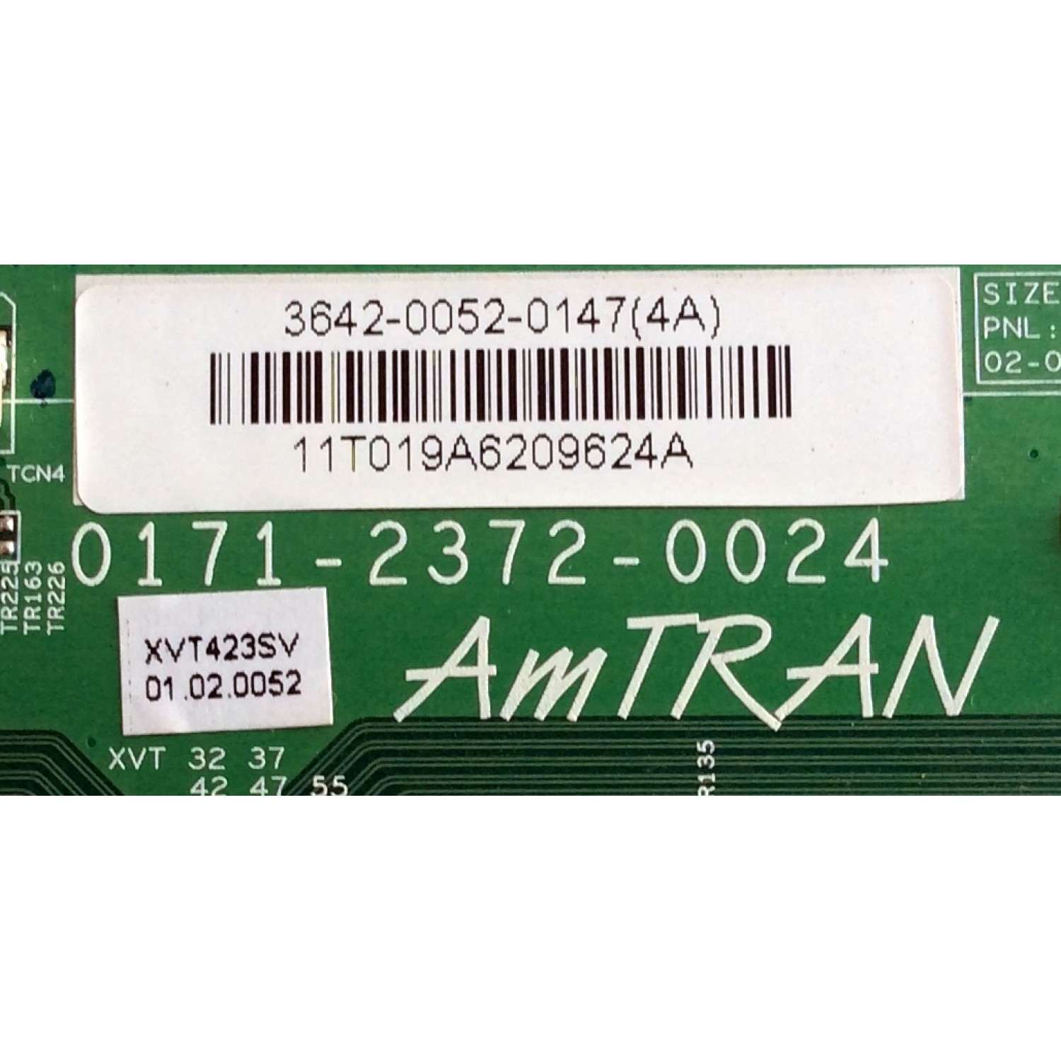 T-CON PARA TV VIZIO / NUMERO DE PARTE 3642-0052-0147 / 0171-2372-0024 / PANEL LC420DUHN (SC)(M1) / MODELO XVT423SV / XVT423SV LAPPGJA - Imagen 2