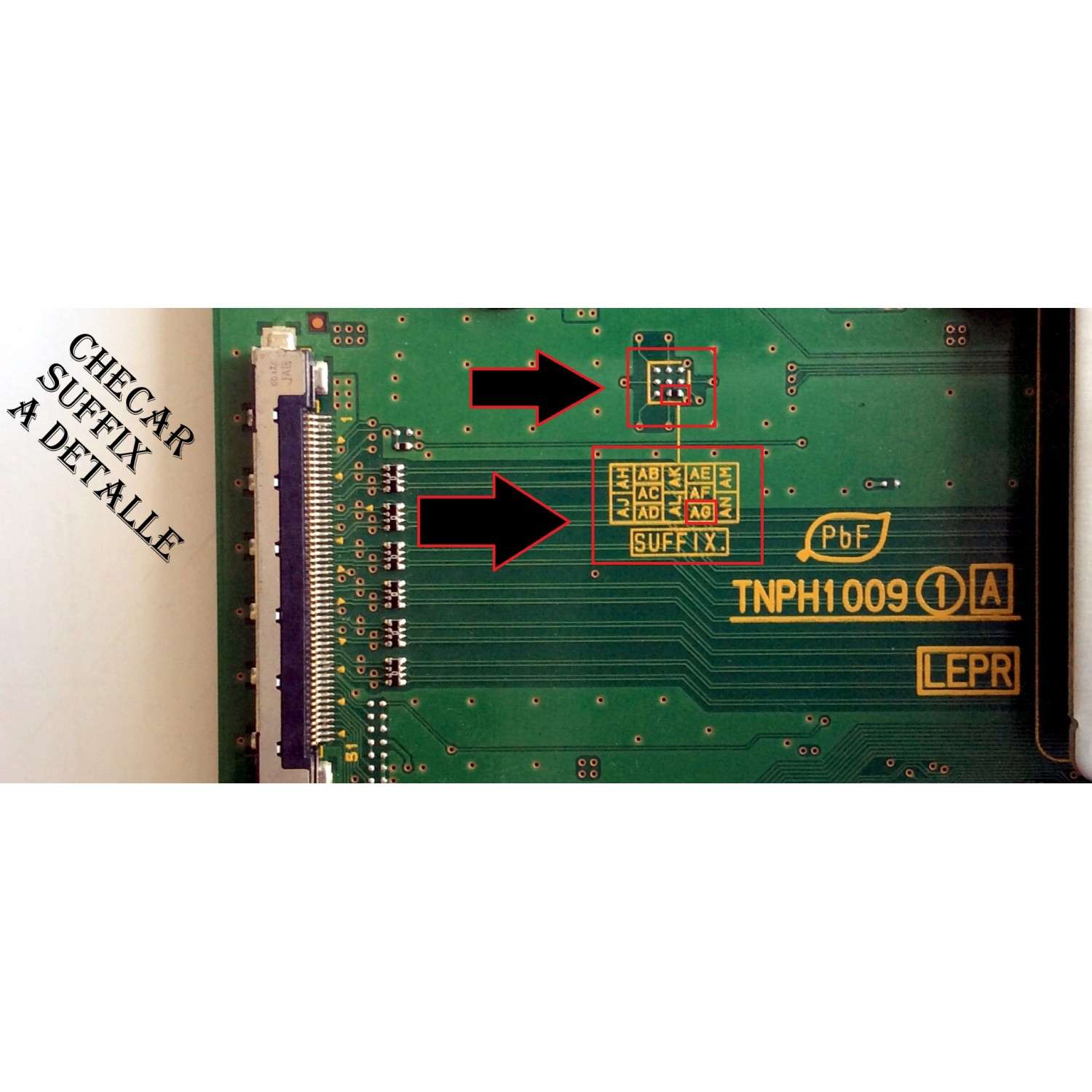 MAIN / PANASONIC TXN / A11KFUS / TNPH1009AG / TNPH1009 / E89382 / PANEL`S LC420WUN (SC)(D1) / LC420WUN  / MODELO TH-42LRU5 - Imagen 3
