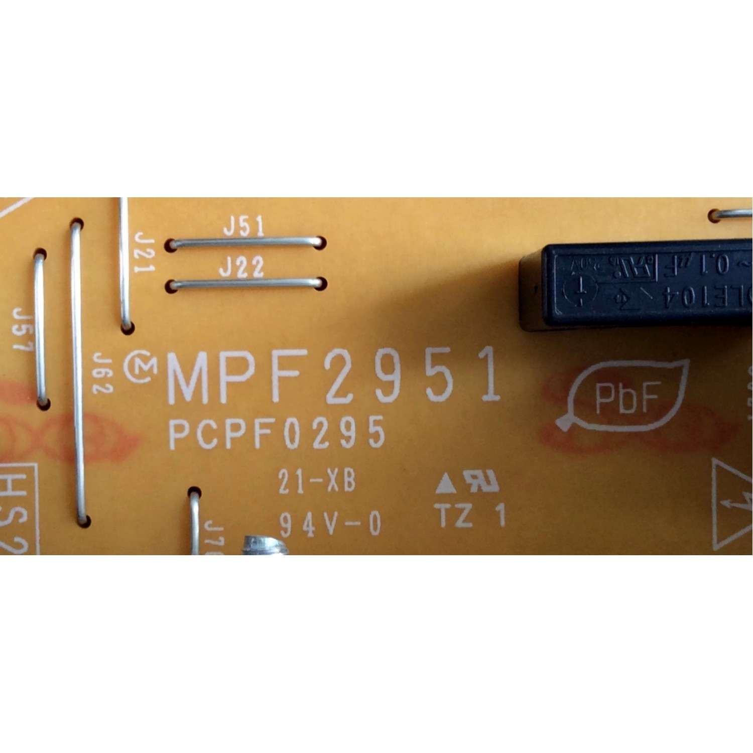 FUENTE DE PODER / PANASONIC N0AB3FJ00003 / MPF2951 / PCPF0295 / PANEL`S LC420WUN (SC)(D1) / LC420WUN / MODELOS TH-42LRH50U / TH-42LRU5 / TH-42LRU50 - Imagen 3